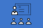 Icon of a person giving a presentation to an audience.