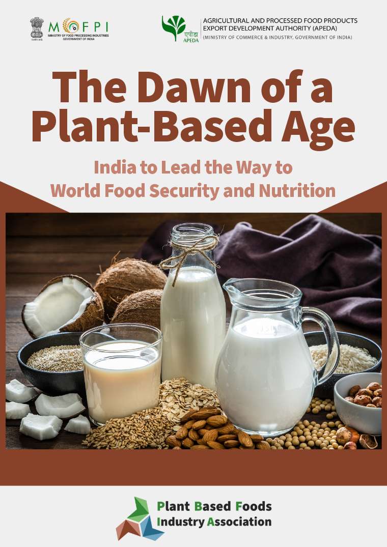 Various plant-based milk alternatives displayed in glass jars and cups.
