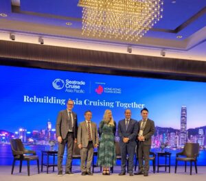 Panel discussion on rebuilding Asia cruising industry together.